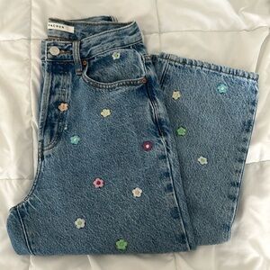 PacSun Women’s Eco Flower Power Dad Jeans